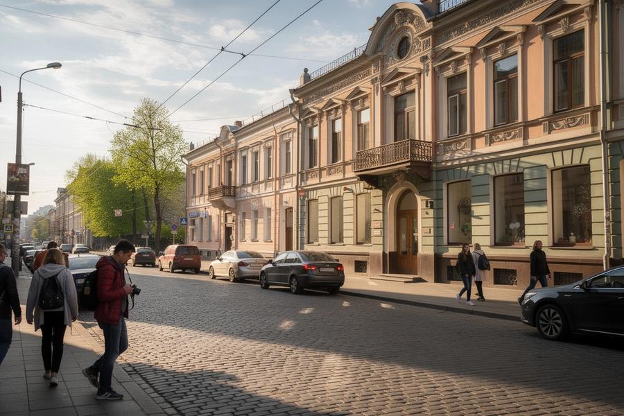 Kyiv weekend scenery